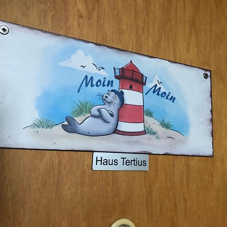 Haus Tertius - Strand- Und Hafennahe Ruhige Ferienwohnung Busum Ngoại thất bức ảnh