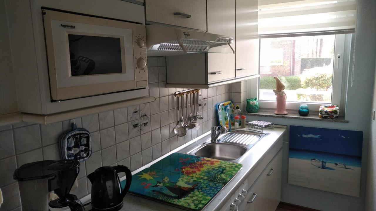 Haus Tertius - Strand- Und Hafennahe Ruhige Ferienwohnung Busum Ngoại thất bức ảnh